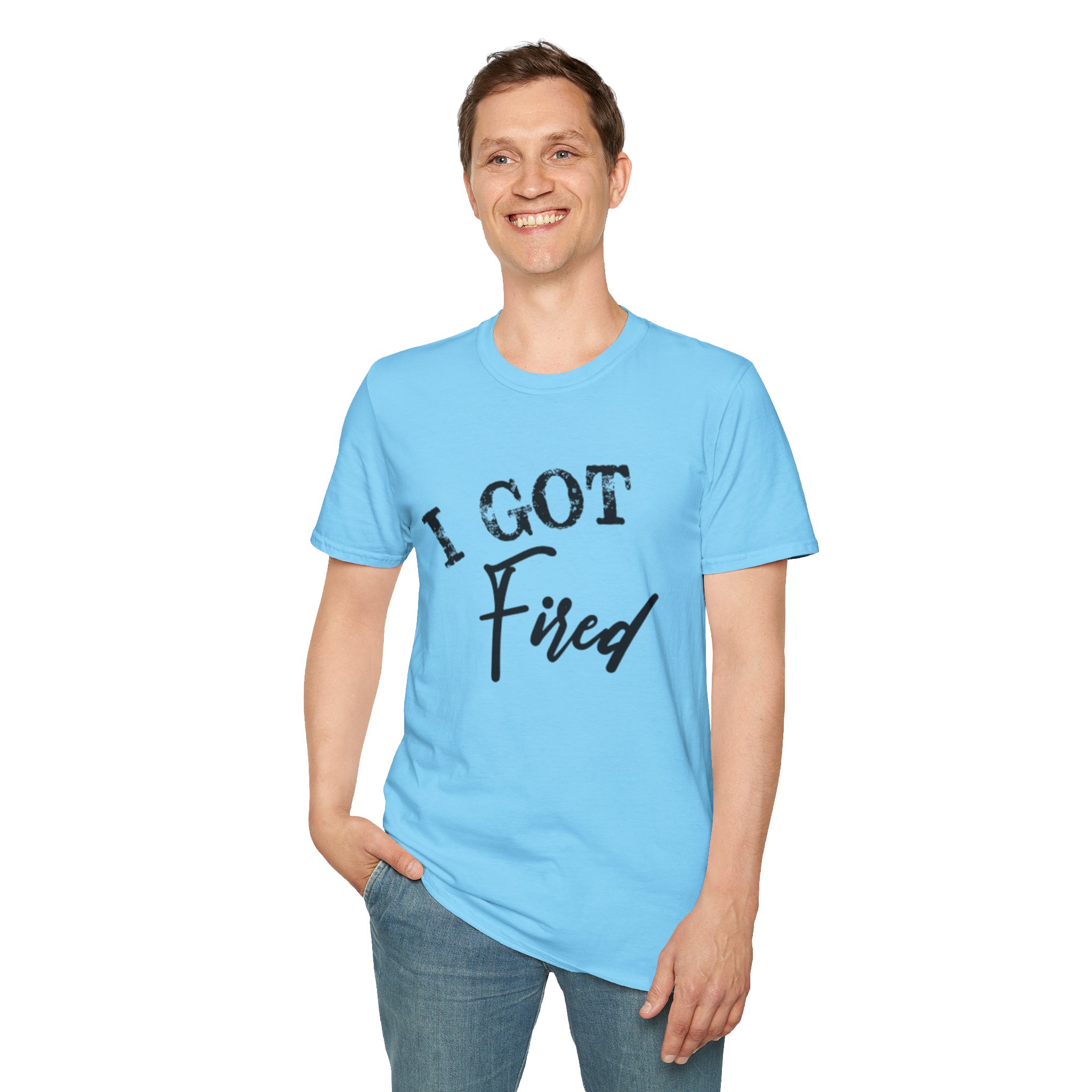 "I Got Fired" GildanTee (Loved Every Bite — Southern Fired Foods) - Image 3