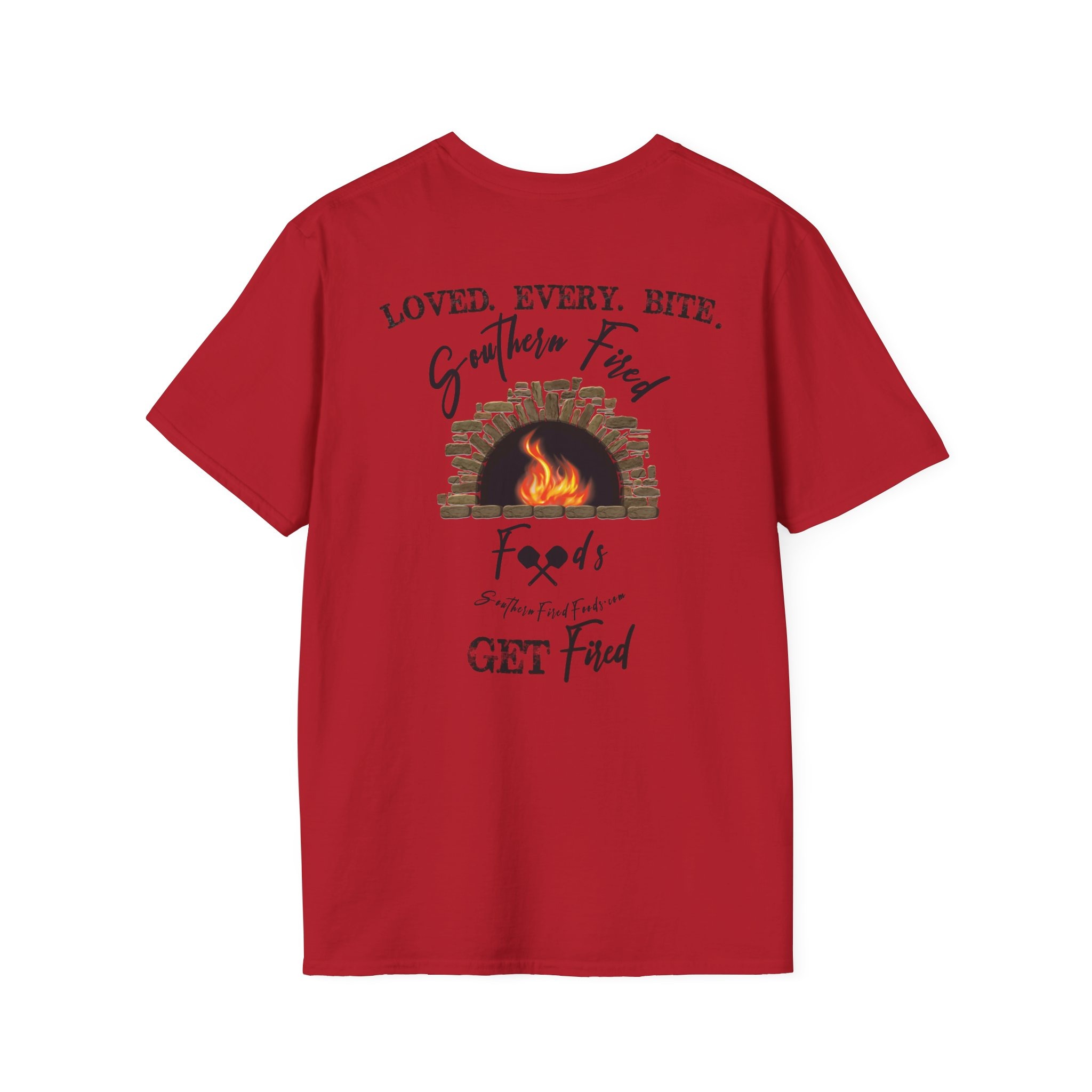 "I Got Fired" GildanTee (Loved Every Bite — Southern Fired Foods) - Image 42