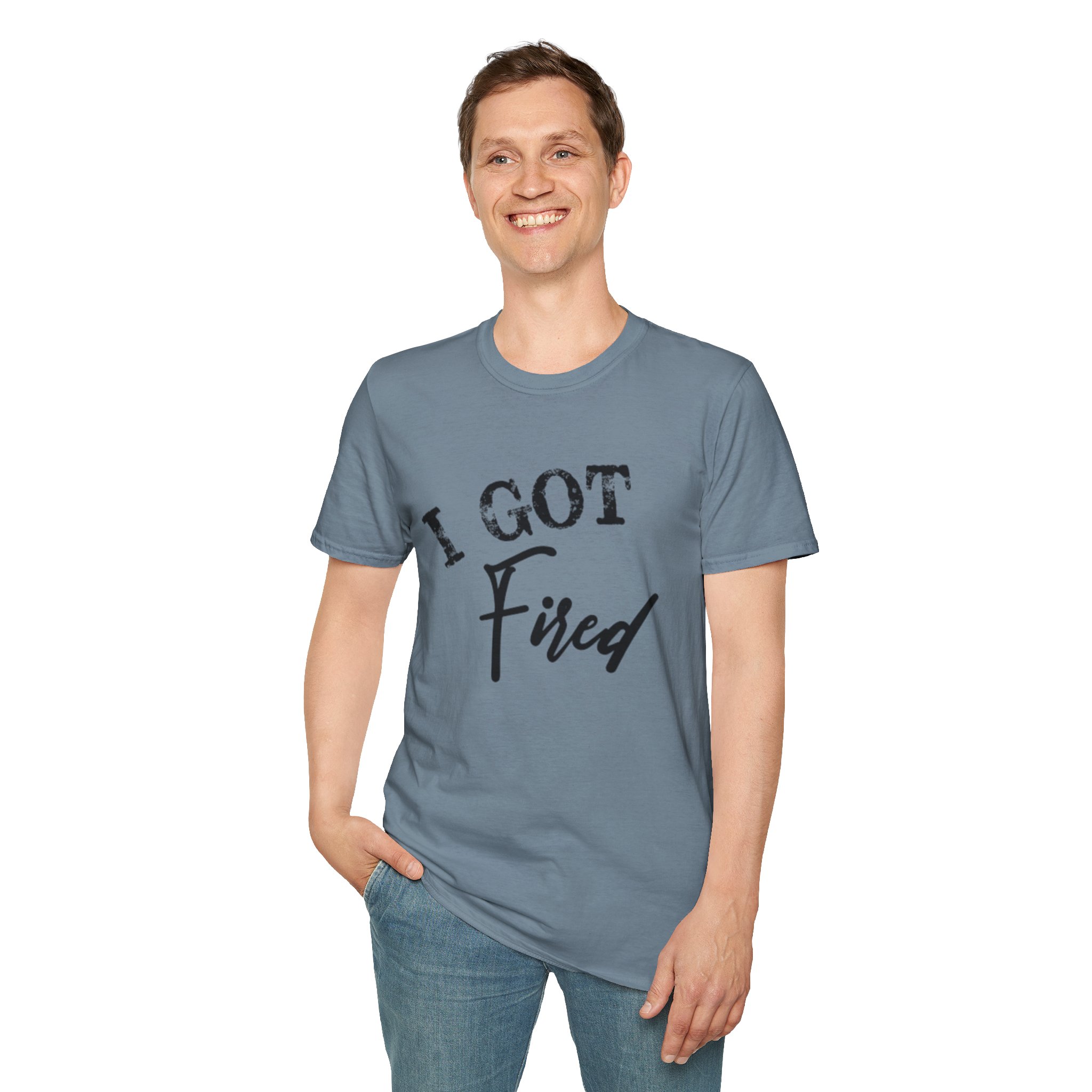 "I Got Fired" GildanTee (Loved Every Bite — Southern Fired Foods) - Image 11