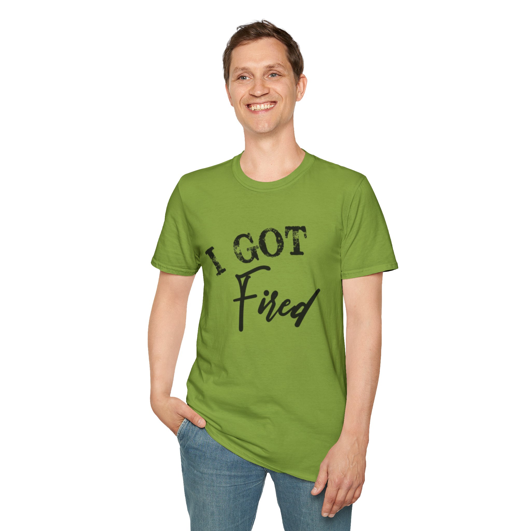 "I Got Fired" GildanTee (Loved Every Bite — Southern Fired Foods) - Image 23