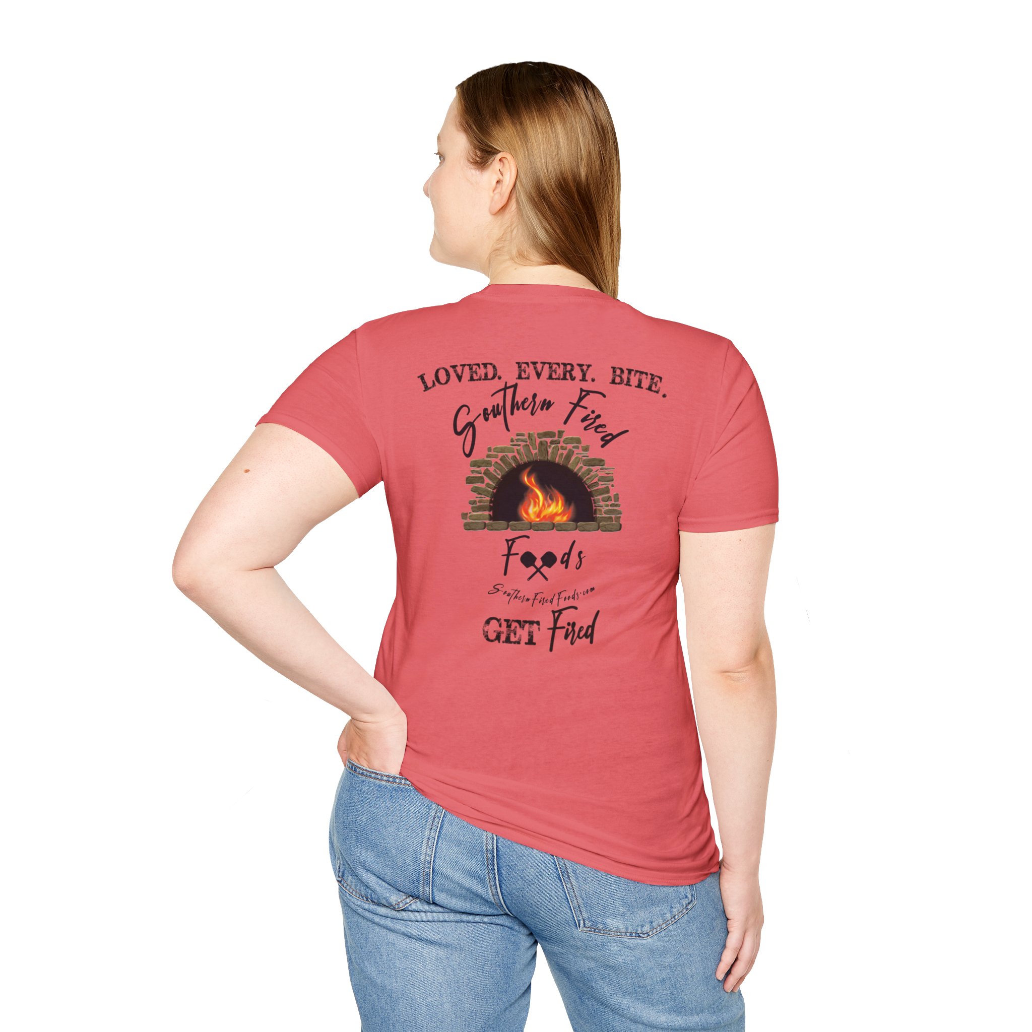 "I Got Fired" GildanTee (Loved Every Bite — Southern Fired Foods) - Image 60